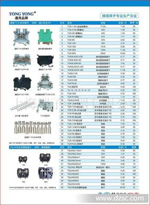 產品目錄2.招全國接線端子代理商上海端子電器