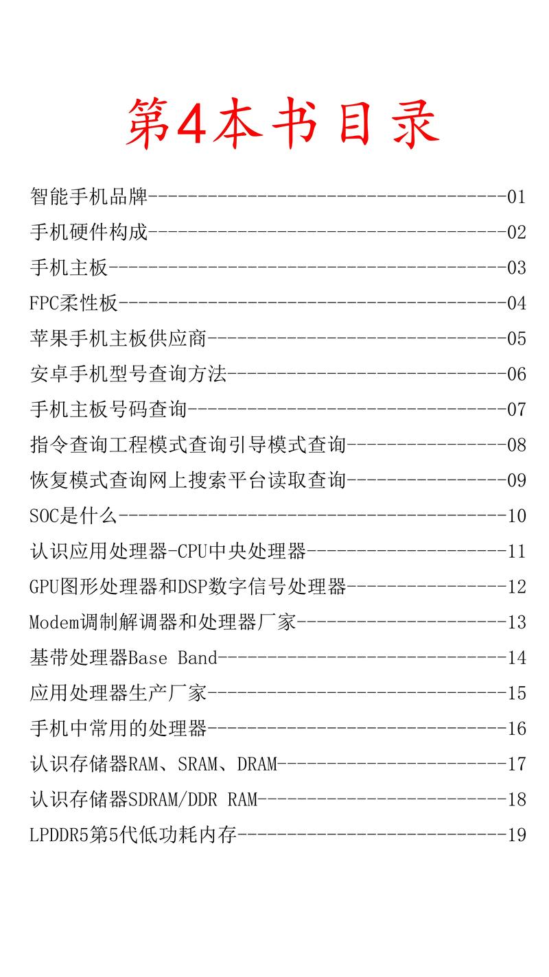 第4本書(shū)《手機(jī)供電系統(tǒng)》目錄.《手機(jī)供電系統(tǒng)》是"一鑫點(diǎn)撥" - 抖音